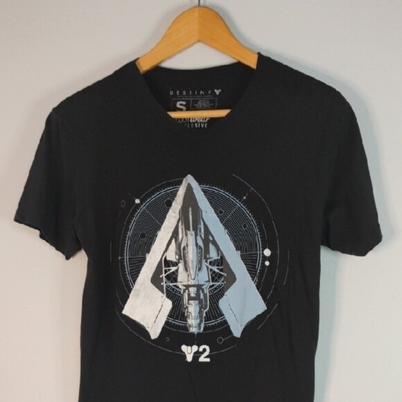 DESTINY Lootwear Black Men's Space 100% Cotton Graphic T-Shirt Size S Gaming - Picture 4 of 7